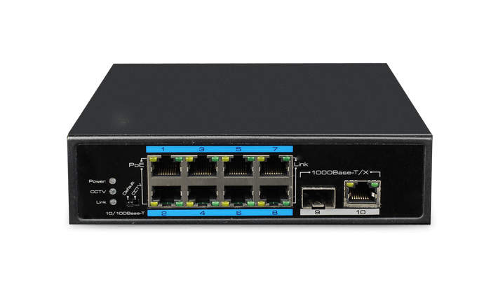 UTP7108E-POE Неуправляемый коммутатор UTEPO