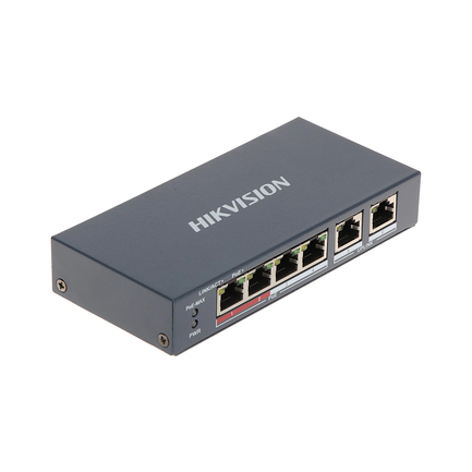 DS-3E0106P-E/M(B) Неуправляемый коммутатор HikVision