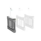 DS-K3B411BLX-L Распашной турникет HikVision DS-K3B411BLX-L Распашной турникет HikVision