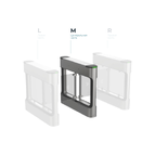 DS-K3B411BX-M/M Pg-Dp 65 Распашной турникет HikVision