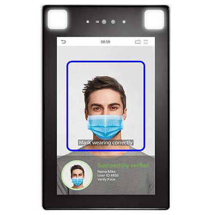 ProFace X(Standardalone Face Access Cotrol)Wall-mount installation version Биометрический терминал ZKTeco