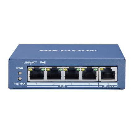 DS-3E0505P-E/M(B) Неуправляемый коммутатор HikVision