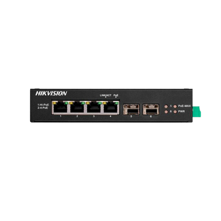 DS-3T0506HP-E/HS Неуправляемый коммутатор HikVision