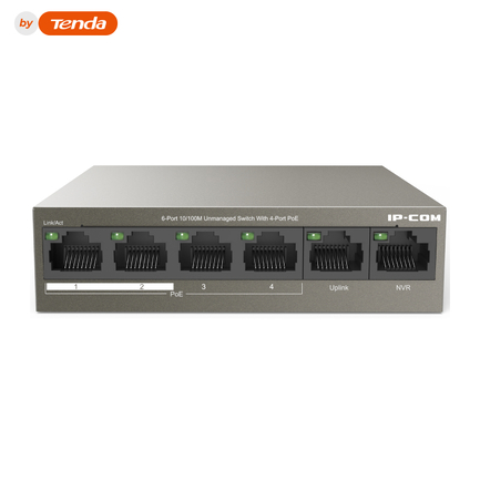 F1106P-4-63W Неуправляемый коммутатор IP-Com