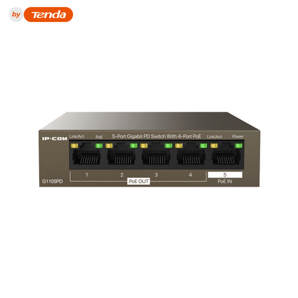 G1105PD Неуправляемый коммутатор IP-Com