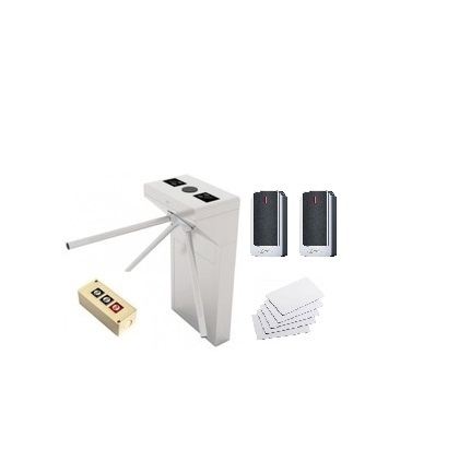 iKey 004 ZKTeco TS1000M-ireader Pro Трехштанговый турникет (автономный доступ по картам Em-marine)