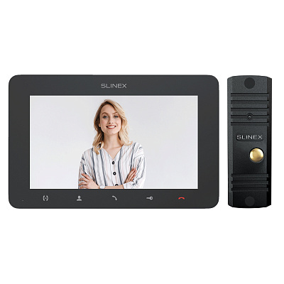 SM-07MHD графит ML-16HD черный Комплект видеодомофона Slinex
